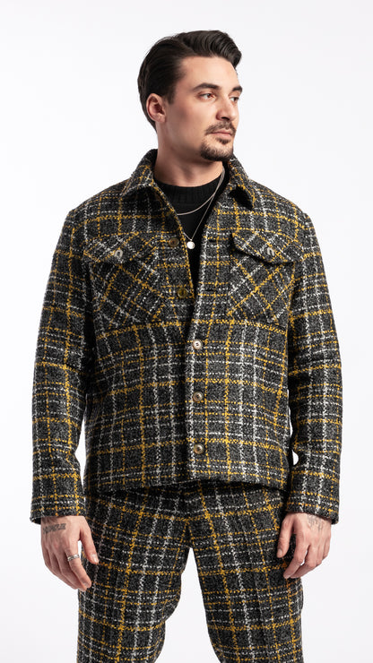 VESTE EN TISSU BOUCLÉ UNIK PARIS